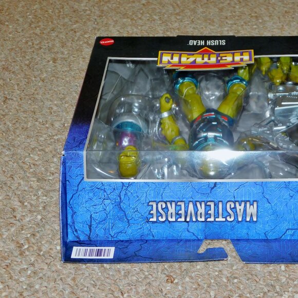 2023 Mattel New Adventures of He-Man 7" Masterverse Slush Head MIB New MOTU - Picture 9 of 10